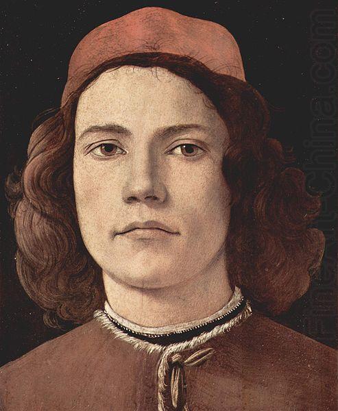 Sandro Botticelli Portrat eines jungen Mannes china oil painting image